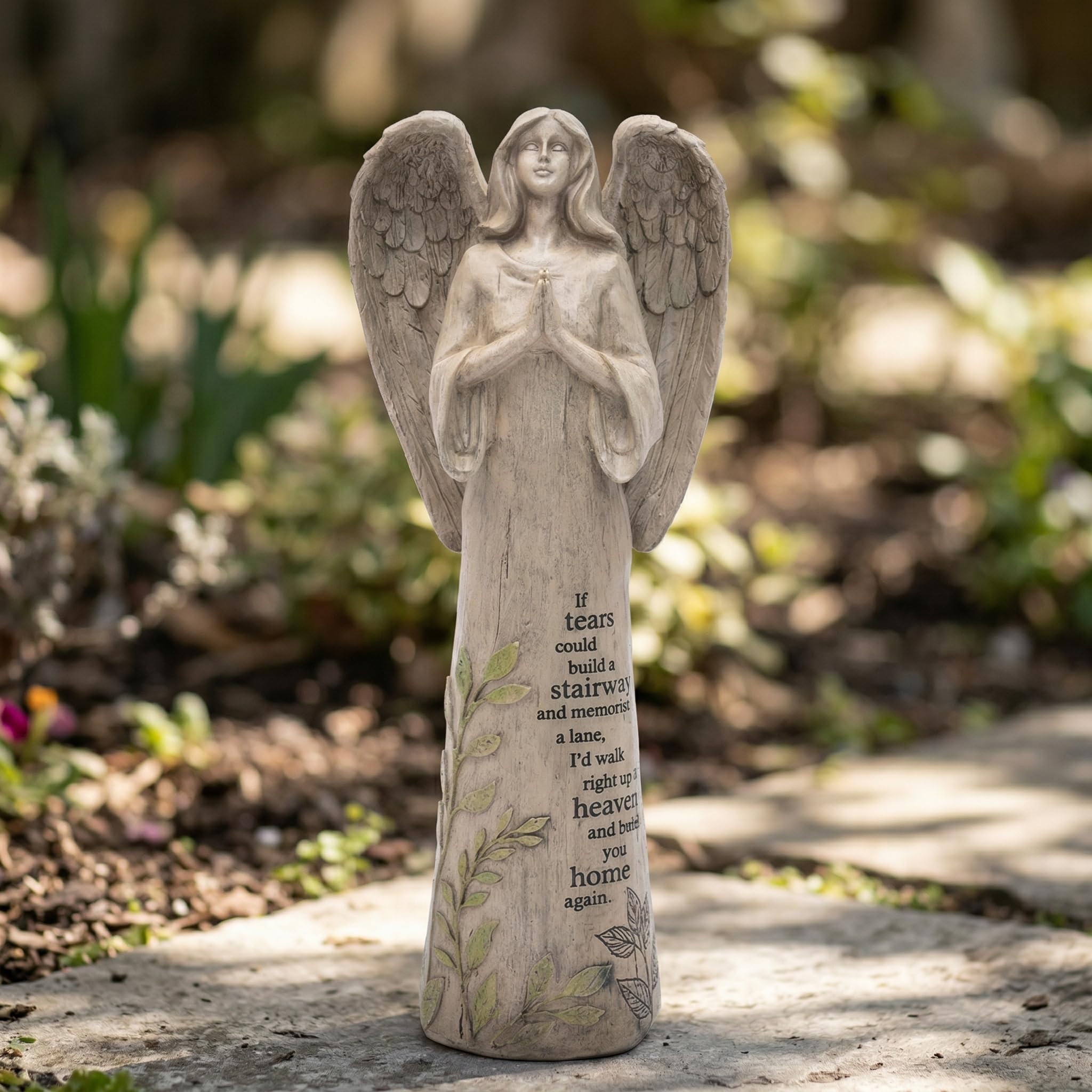 Amazon.com: DUSVALLY Praying Angel Garden Statue 13 Inch, Resin